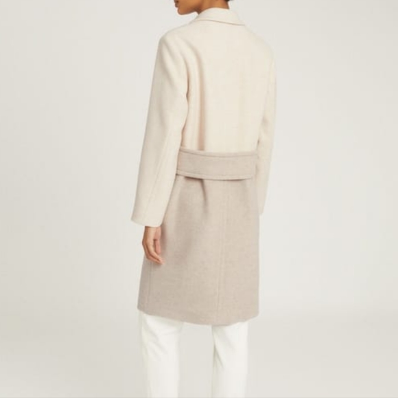 *1 Left* NWT REISS | $690 Vale Color Block, Wool Blend Coat - Picture 6 of 11